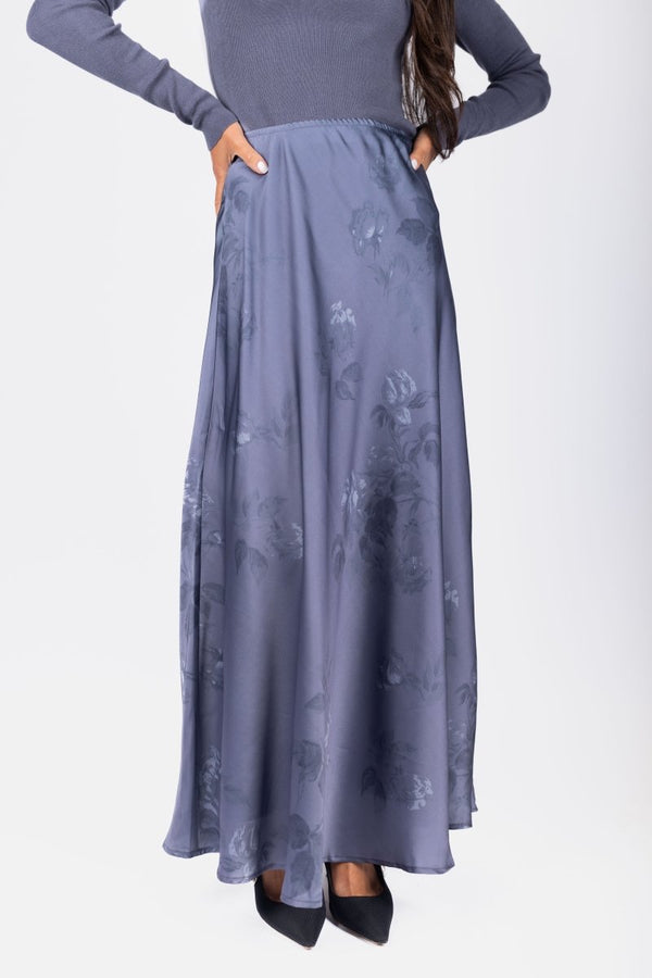 Lisa Skirt (Stone Blue) - Skirt - Yakira Bella