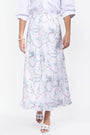 Lisa Skirt (White Flower) - Skirt - Yakira Bella