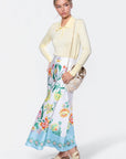Lisa Skirt (White Pattern) - Skirt - Yakira Bella