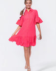 Lola Dress (Coral Pink) - Dress - Yakira Bella