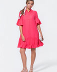 Lola Dress (Coral Pink) - Dress - Yakira Bella