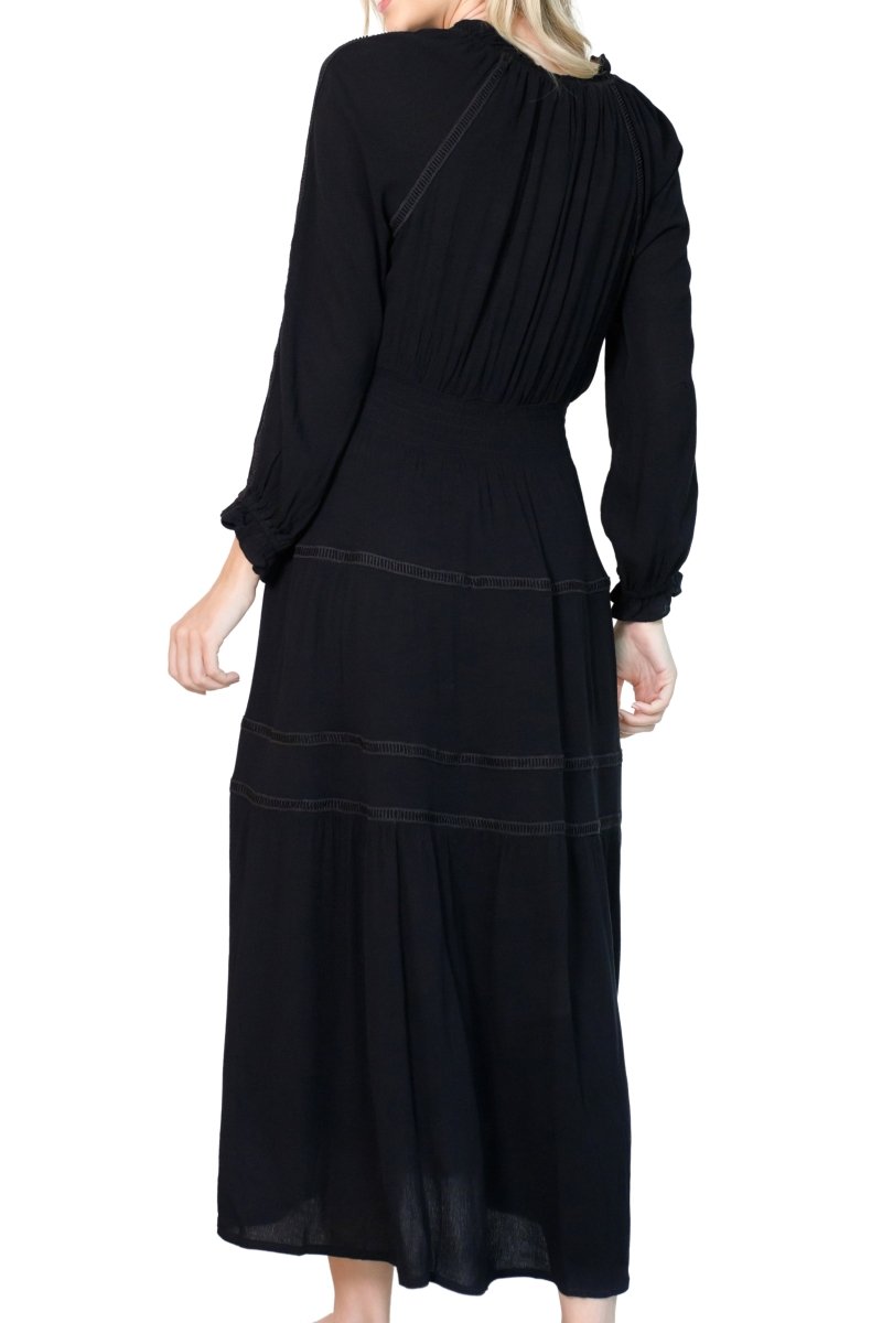 LONDON DRESS (BLACK) - Dress - Yakira Bella