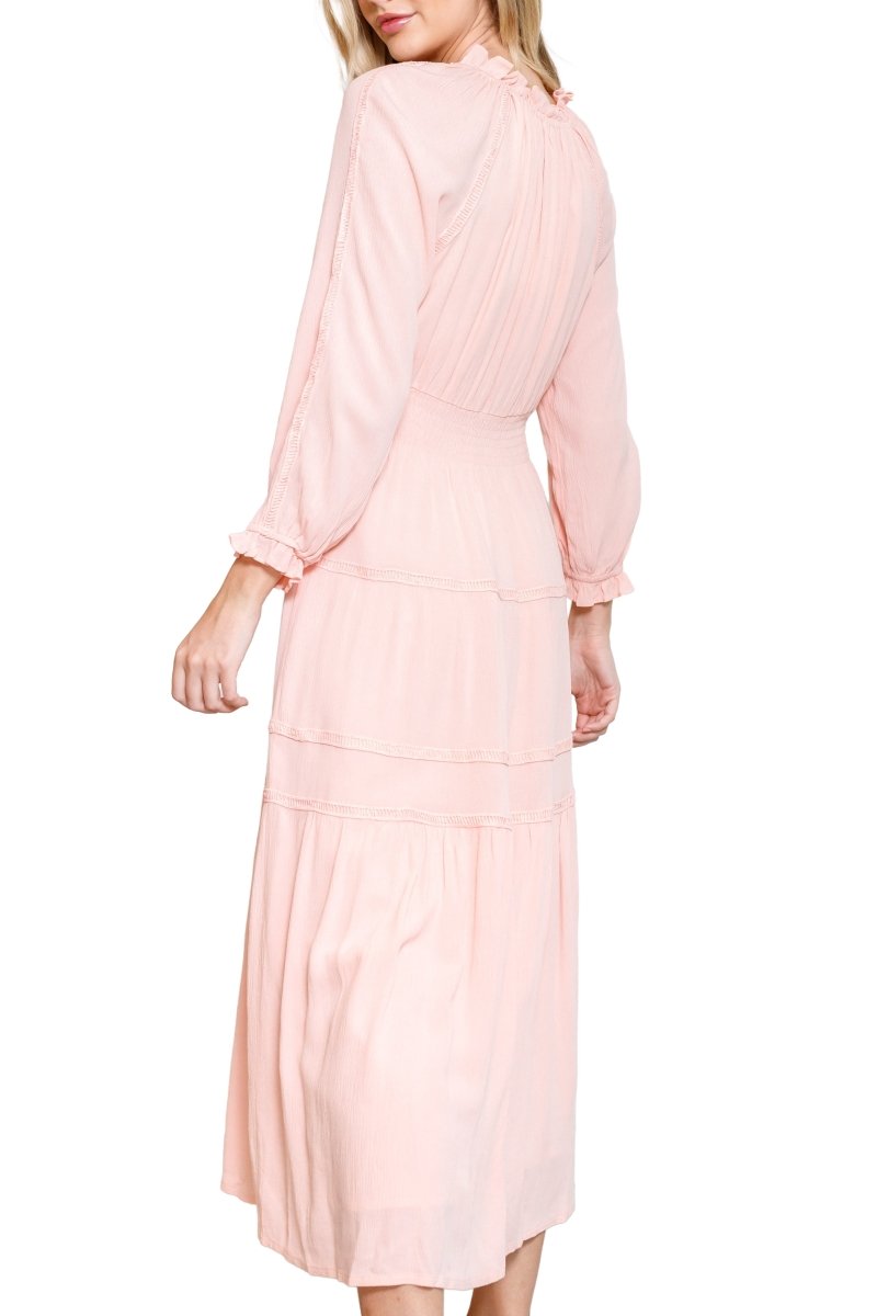 LONDON DRESS (PINK) - Dress - Yakira Bella