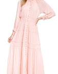 LONDON DRESS (PINK) - Dress - Yakira Bella