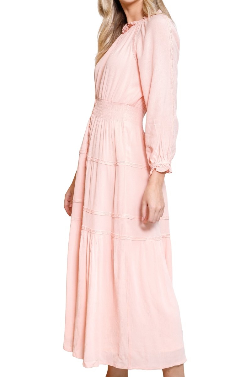 LONDON DRESS (PINK) - Dress - Yakira Bella