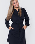 Loni Dress 39" (Black) - Dress - Yakira Bella