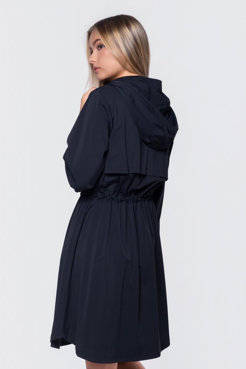 Loni Dress 39" (Black) - Dress - Yakira Bella
