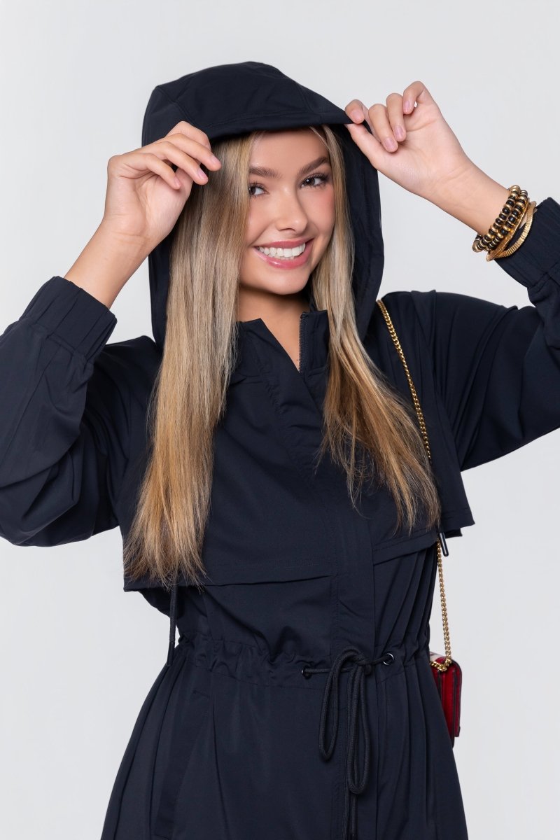 Loni Dress 42" (Black) - Dress - Yakira Bella