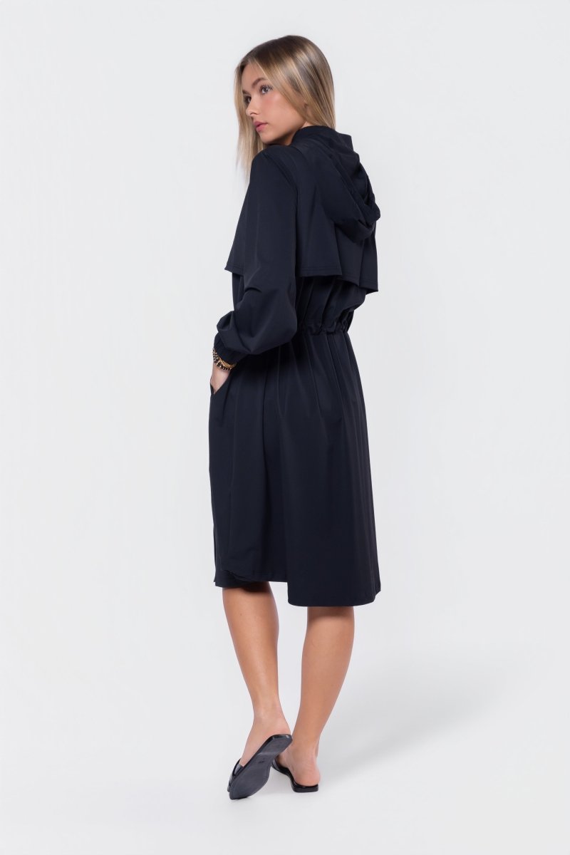 Loni Dress 42" (Black) - Dress - Yakira Bella