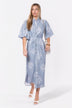 Lorelai Dress (Blue/White)