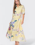 Lorina Dress (Yellow) - Dress - Yakira Bella