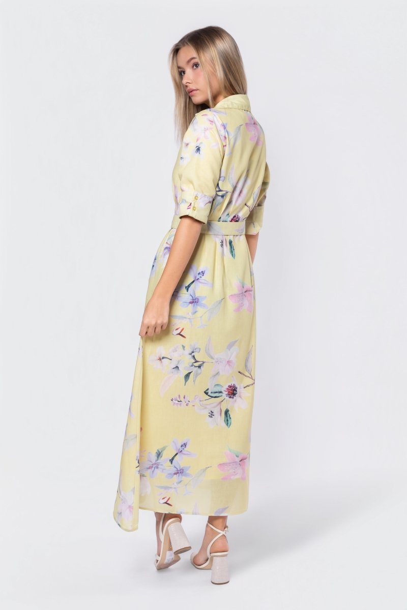 Lorina Dress (Yellow) - Dress - Yakira Bella