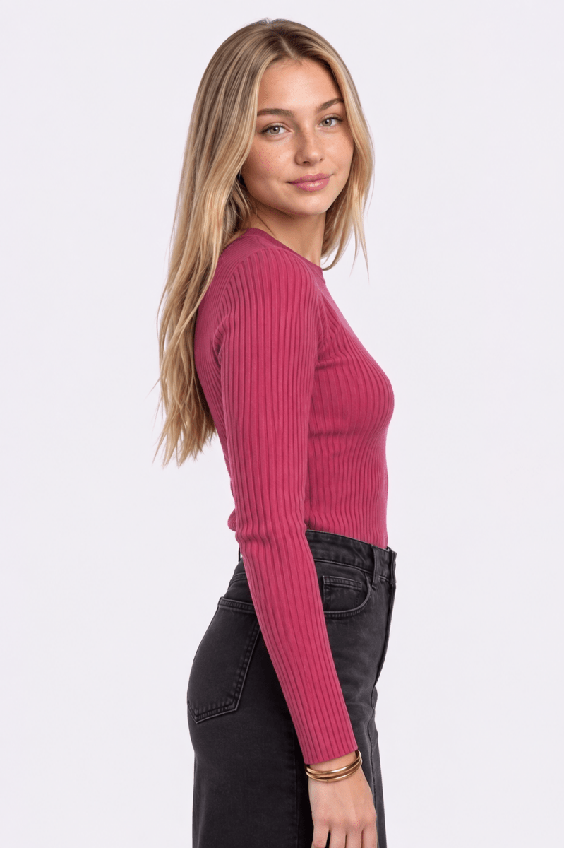 Lorna Top (Raspberry) - Top - Yakira Bella