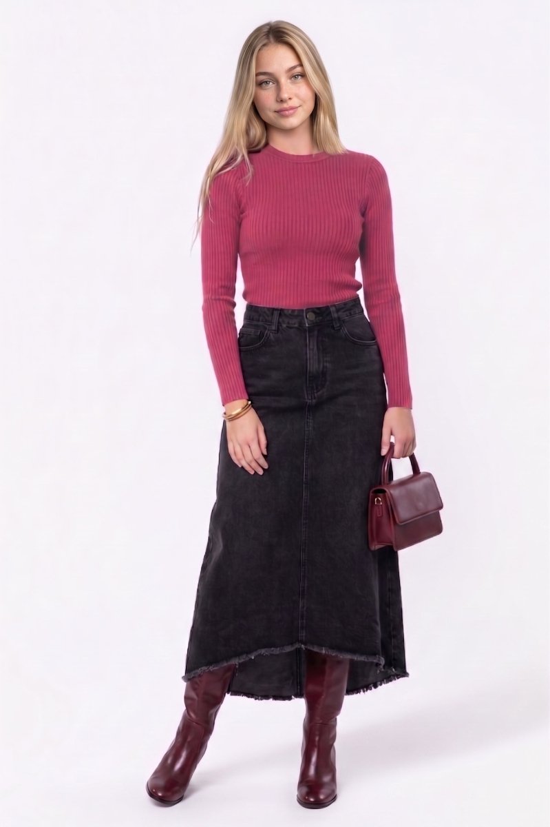 Lorna Top (Raspberry) - Top - Yakira Bella