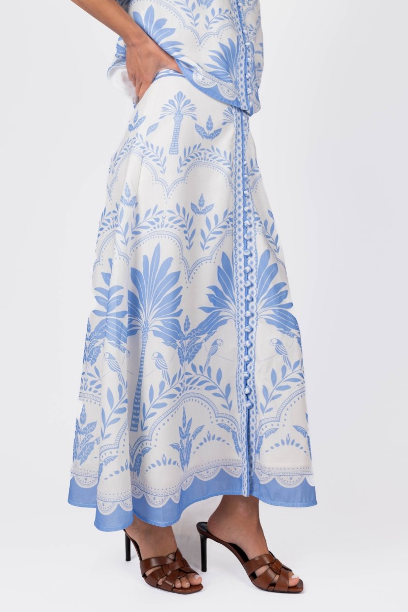 LOTTIE SKIRT (LIGHT BLUE) - Top - Yakira Bella