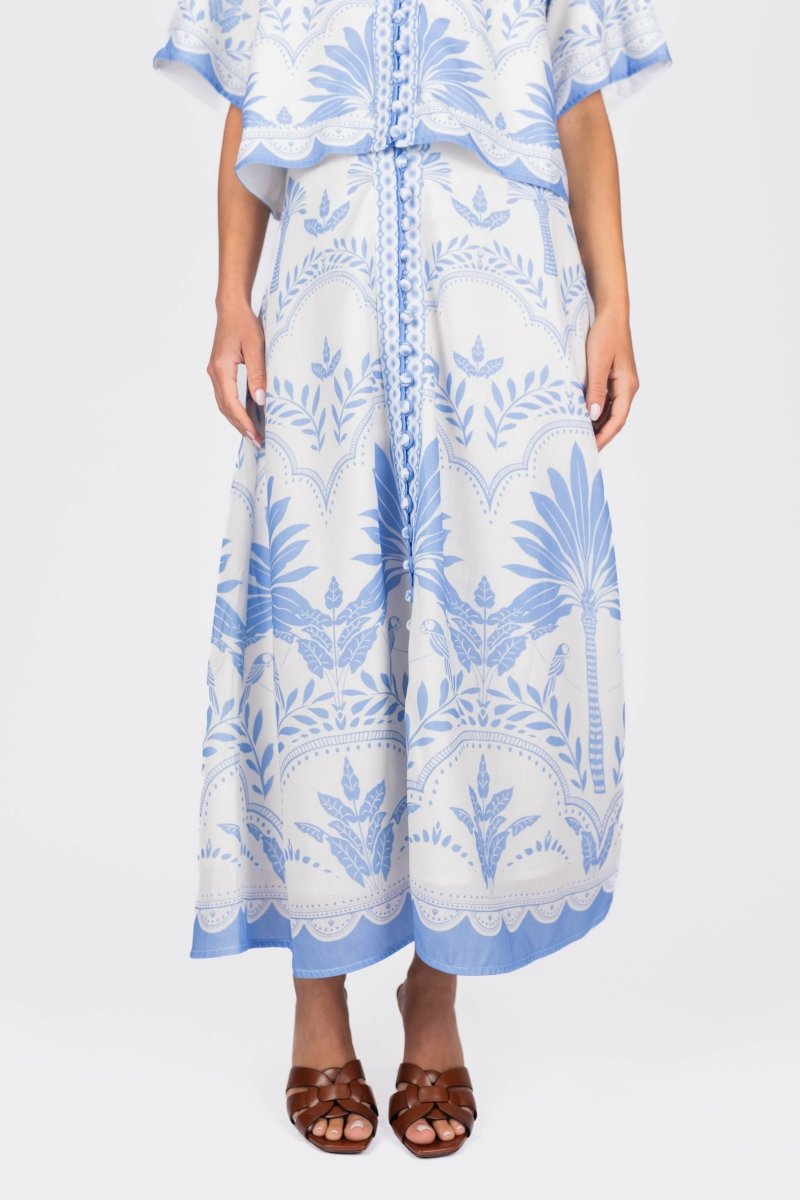 LOTTIE SKIRT (LIGHT BLUE) - Top - Yakira Bella