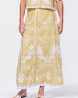 Lottie Skirt (Yellow White) - Skirt - Yakira Bella