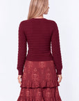 Lucca Cardigan (Raspberry) - Top - Yakira Bella