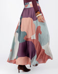 Lucia Skirt (Brown Green) - Skirt - Yakira Bella