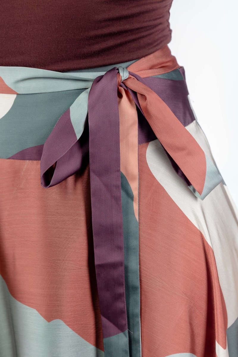 Lucia Skirt (Brown Green) - Skirt - Yakira Bella