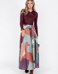 Lucia Skirt (Brown Green) - Skirt - Yakira Bella