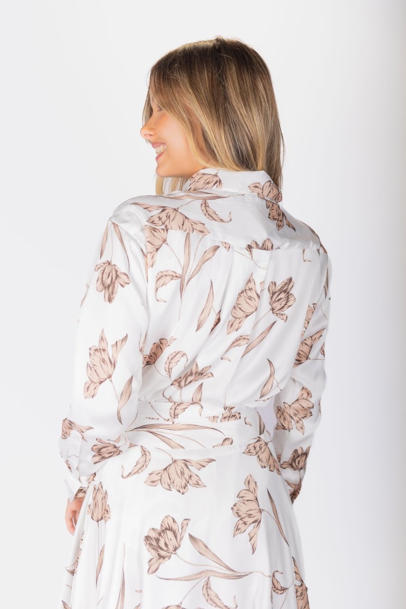 Lucia Top (White Ground) - Top - Yakira Bella