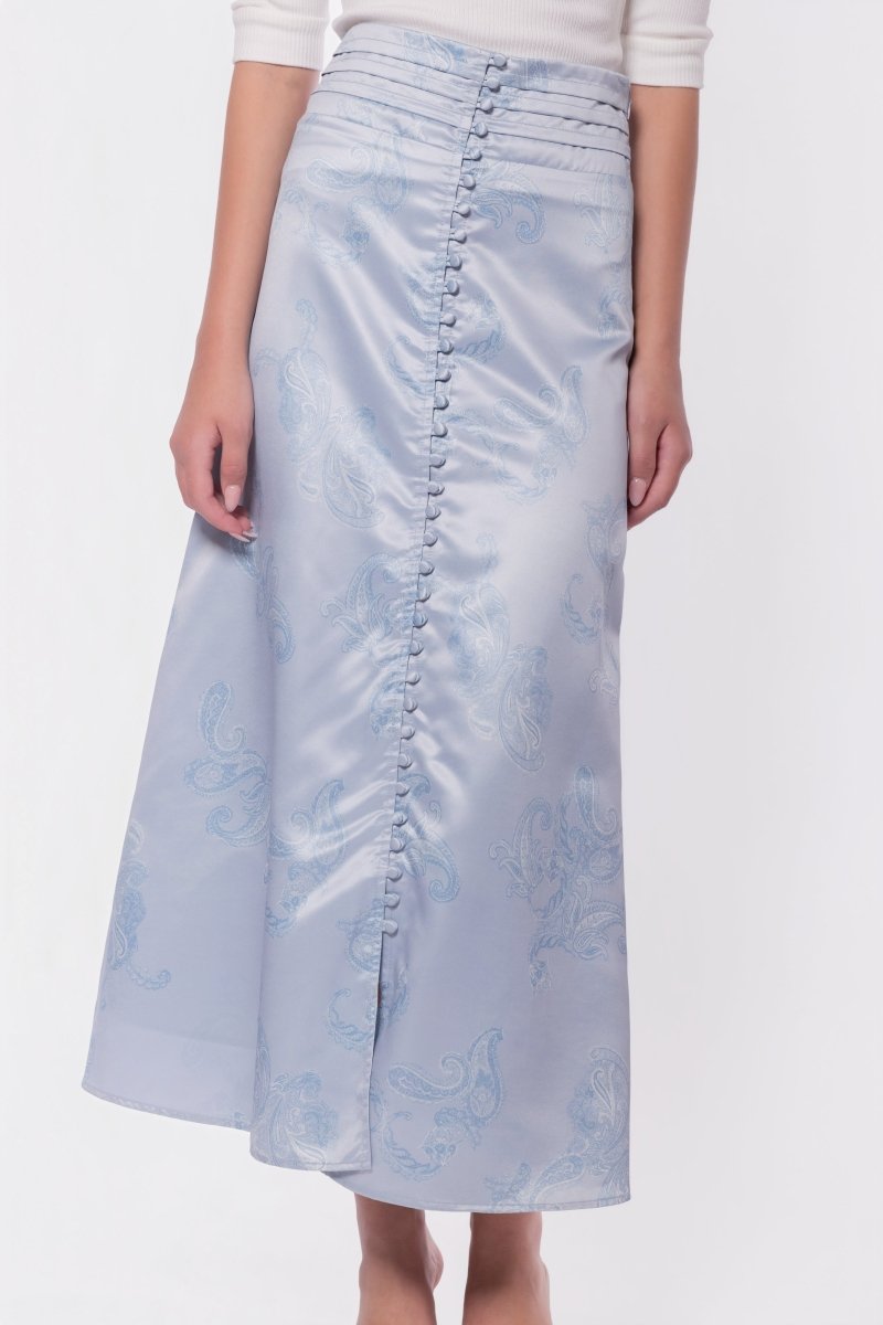 Lucy Skirt (Blue Grey) - Skirt - Yakira Bella
