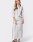 Lula Skirt (Green Pattern) - Skirt - Yakira Bella