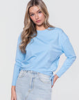 Lumi Top (Light Blue) - Top - Yakira Bella