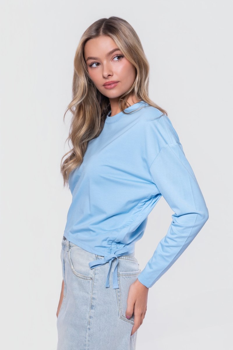 Lumi Top (Light Blue) - Top - Yakira Bella