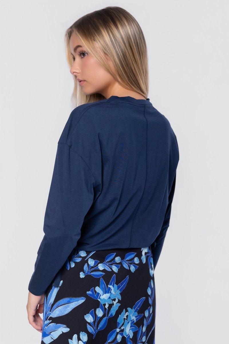 Lumi Top (Navy) - Top - Yakira Bella