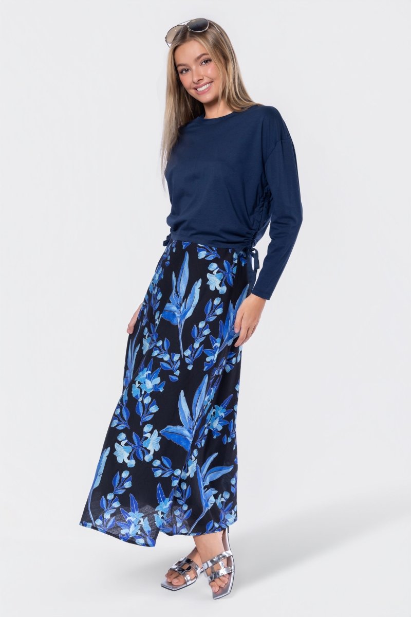 Lumi Top (Navy) - Top - Yakira Bella