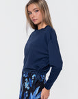 Lumi Top (Navy) - Top - Yakira Bella