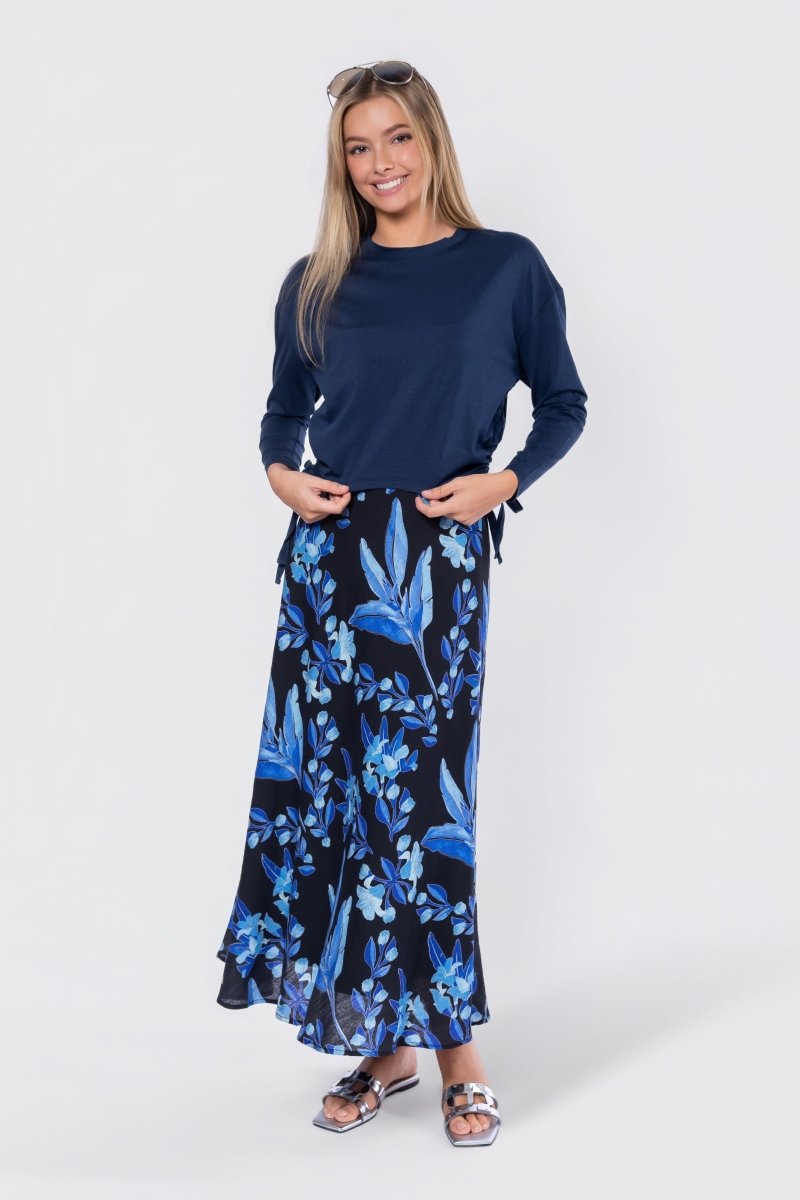 Lumi Top (Navy) - Top - Yakira Bella