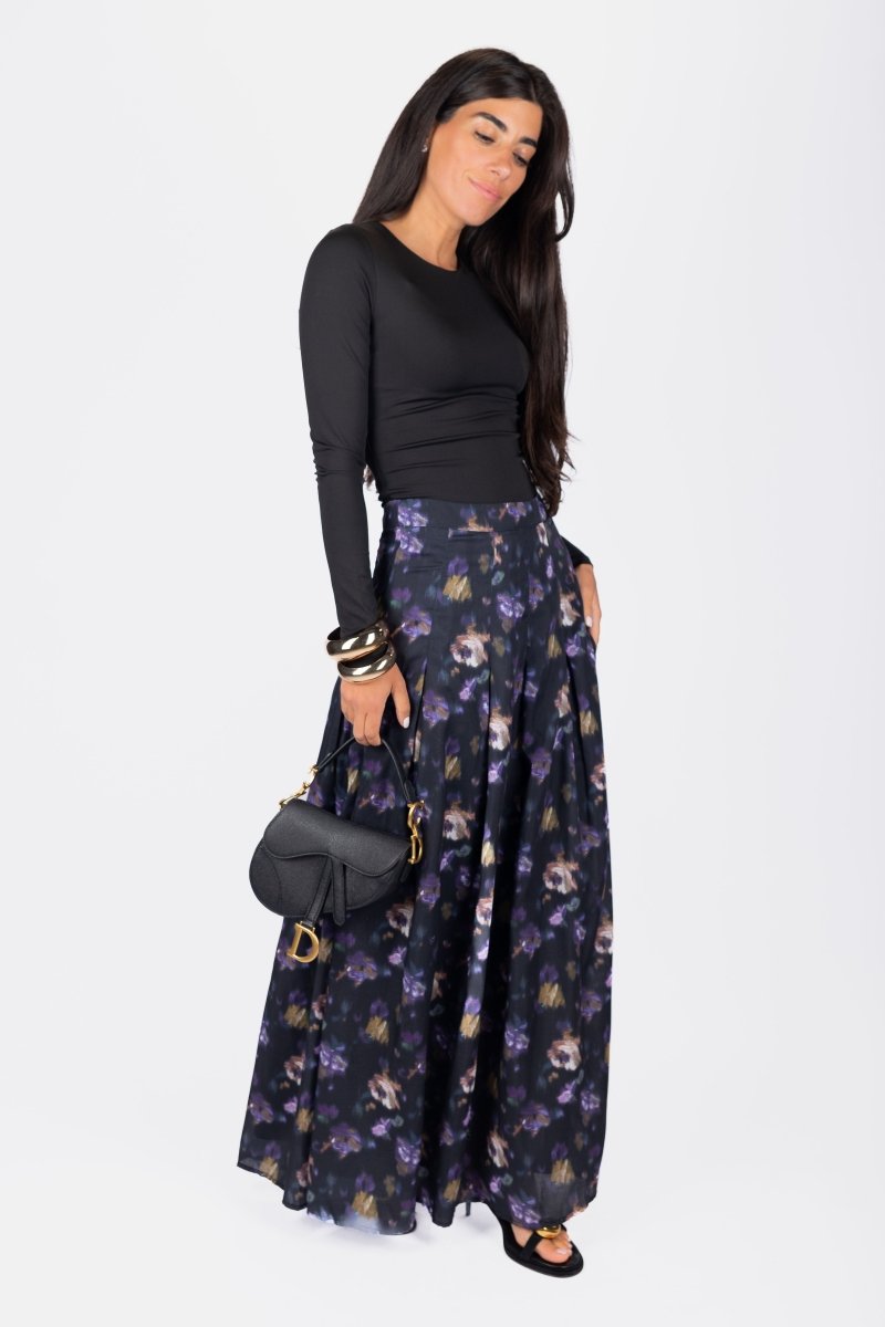 Lumira Skirt (Purple) - Skirt - Yakira Bella