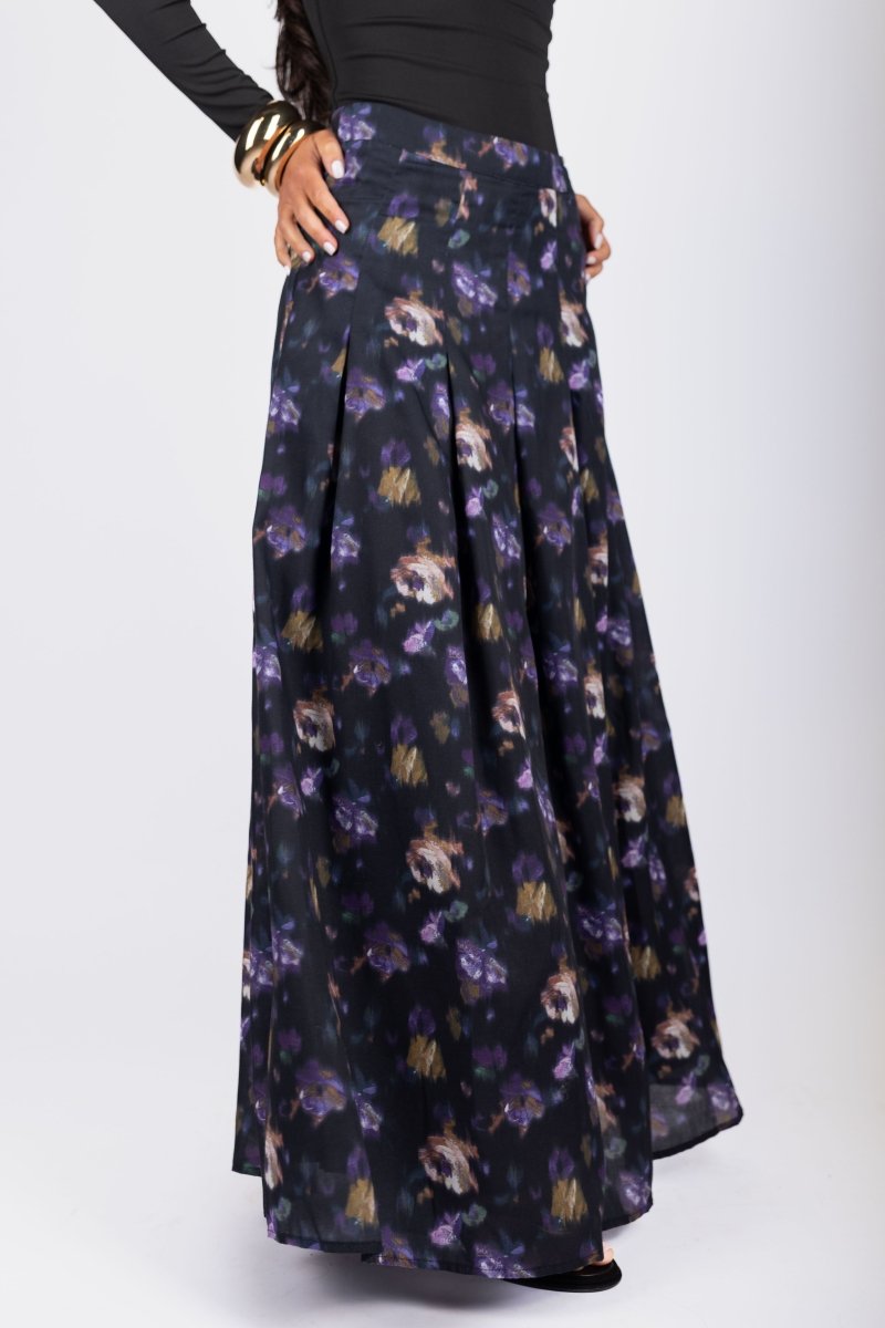 Lumira Skirt (Purple) - Skirt - Yakira Bella