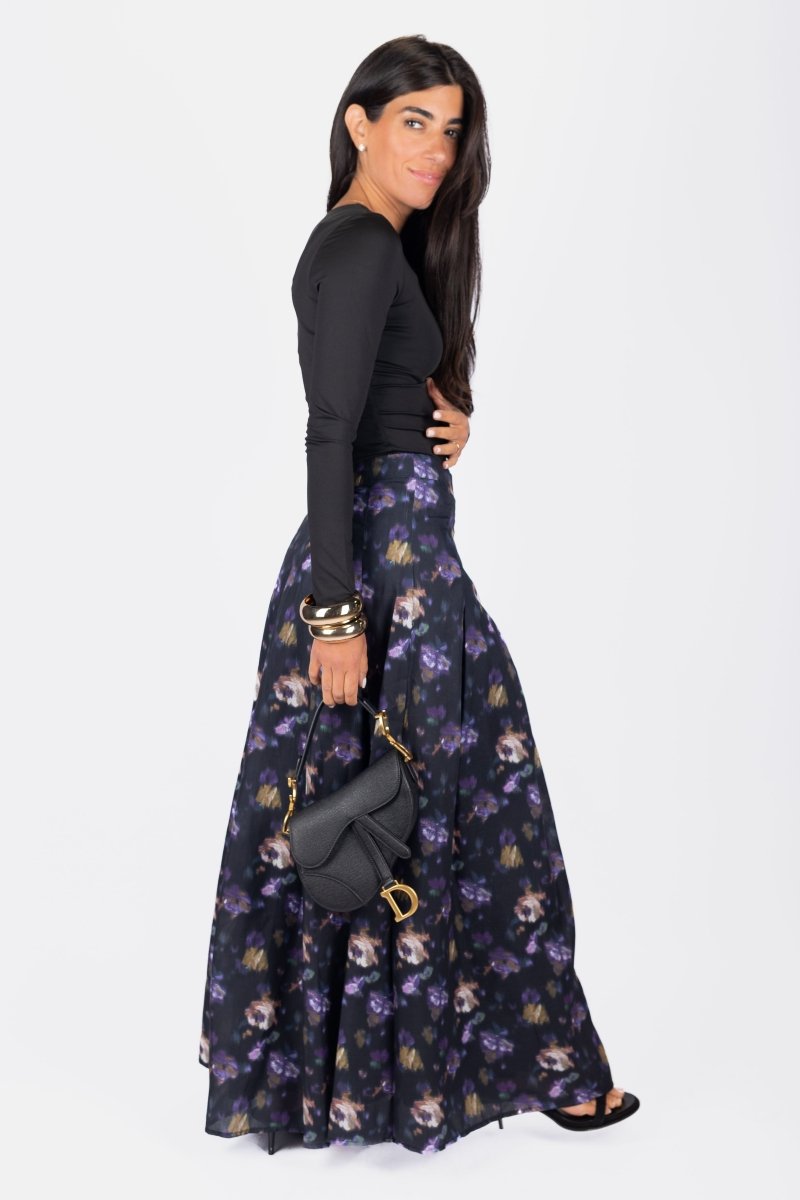 Lumira Skirt (Purple) - Skirt - Yakira Bella