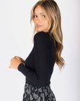 Luna Top (Black) - Top - Yakira Bella