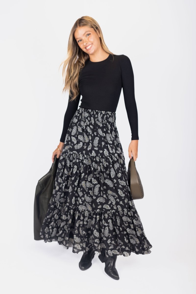 Luna Top (Black) - Top - Yakira Bella
