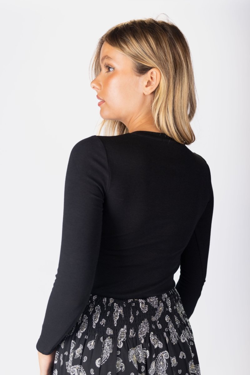 Luna Top (Black) - Top - Yakira Bella