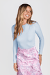 Luna Top (Light Blue)