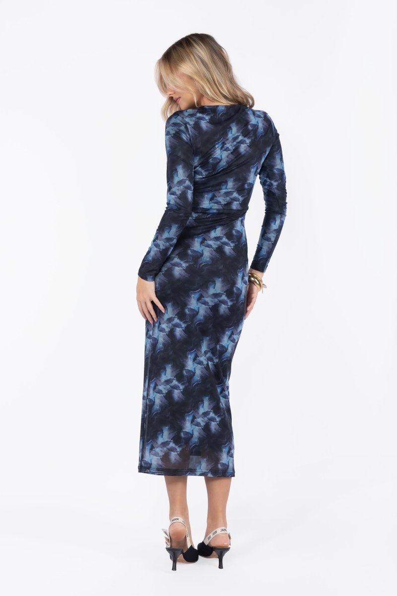 Lyra Dress (Blue) - Dress - Yakira Bella