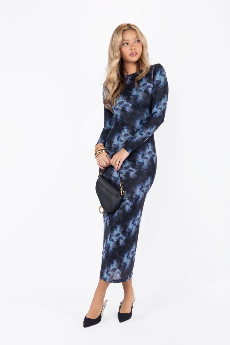 Lyra Dress (Blue) - Dress - Yakira Bella