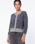 Mabel Cardigan (Grey Navy) - Top - Yakira Bella