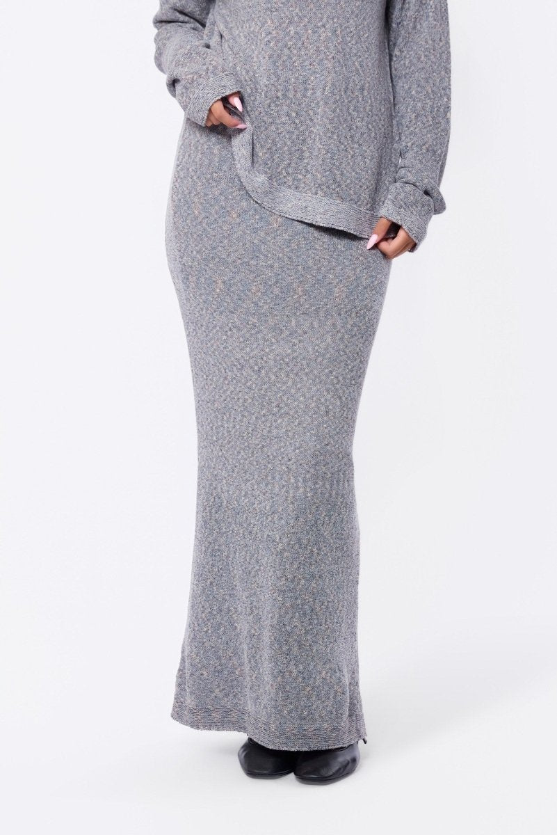 Mackey Skirt (Blue) - Skirt - Yakira Bella