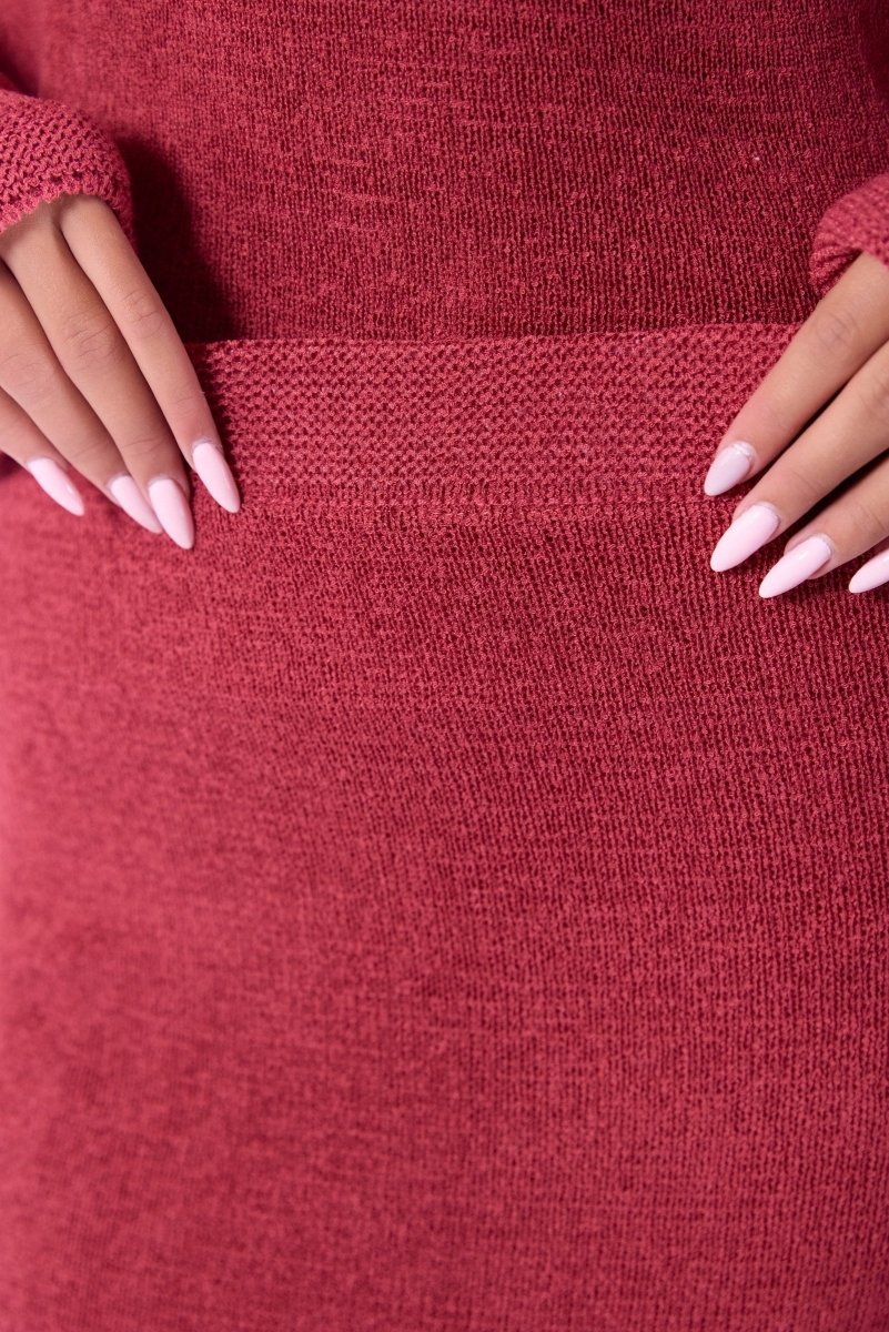 Mackey Skirt (Raspberry) - Skirt - Yakira Bella
