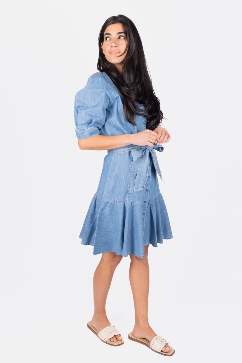 MACY DRESS (BLUE) - Dress - Yakira Bella