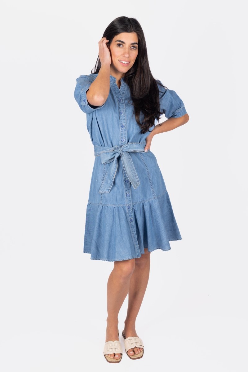 MACY DRESS (BLUE) - Dress - Yakira Bella