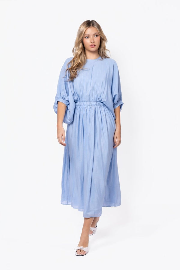Madilyn Dress (Blue) - Dress - Yakira Bella