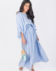 MADILYN DRESS (BLUE) - Dress - Yakira Bella